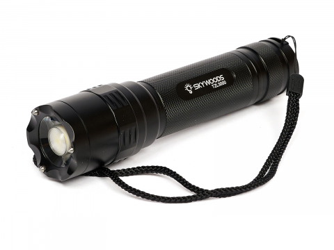 Ручной тактический фонарь SKYWOODS TACTIC, 3000 люмен, USB-Type C, холодный свет, IP67