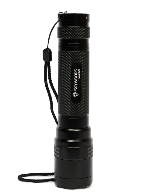 Ручной тактический фонарь SKYWOODS TACTIC, 3000 люмен, USB-Type C, холодный свет, IP67
