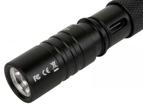 Фонарь-ручка SKYWOODS PENLIGHT FIX P5 Long, 360 люмен, фокусировка луча, Type-C