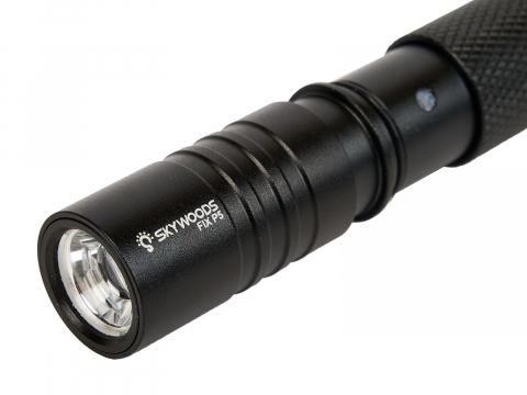Фонарь-ручка SKYWOODS PENLIGHT FIX P5 Long, 360 люмен, фокусировка луча, Type-C