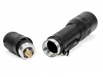 Ручной фонарь SKYWOODS WILD, 1800 люмен, USB-Type C, холодный свет, IP67