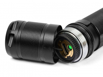 Ручной фонарь SKYWOODS WILD, 2500 люмен, USB-Type C, холодный свет, IP67