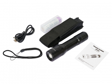 Ручной фонарь SKYWOODS WILD, 2500 люмен, USB-Type C, холодный свет, IP67